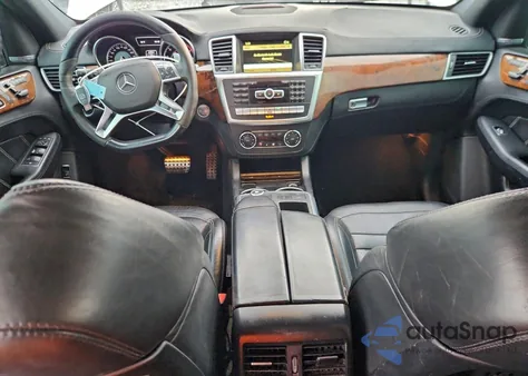 2012 Mercedes-Benz Ml 63 Amg z USA, uszkodzony, nr VIN 4JGDA7EB8CA093300